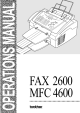 FAX 2600